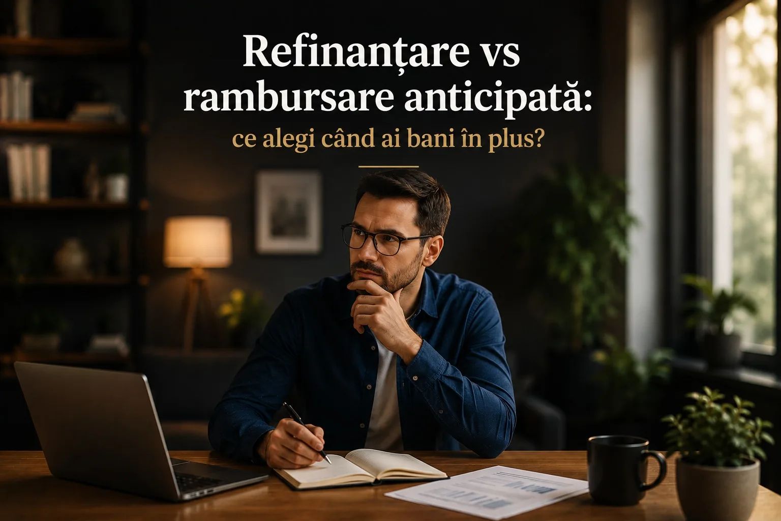 Refinanțare vs rambursare anticipată